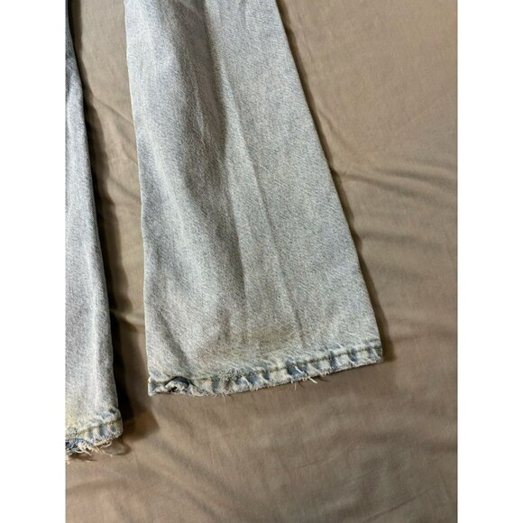 Aeropostale Boyfriend Flare Jeans Women's Size 0 Light Wash Denim - Picture 9 of 12